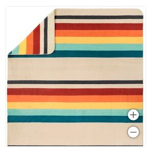 Pendleton Plush Throw, Mount Foraker